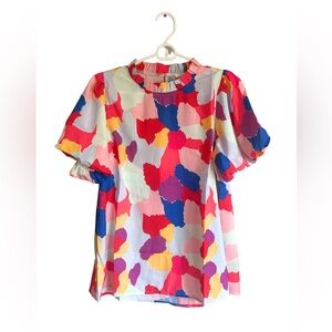 Jodifl Puff Sleeve Blouse - NEW